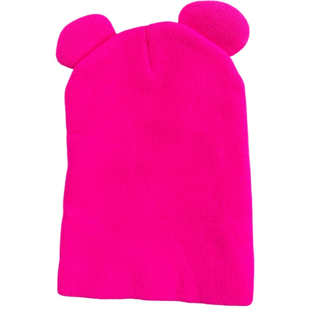 Pink Beanie with Ears